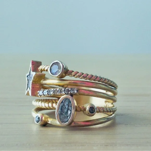 Shana Gulati Ring - Size 5 - Picture 2 of 4